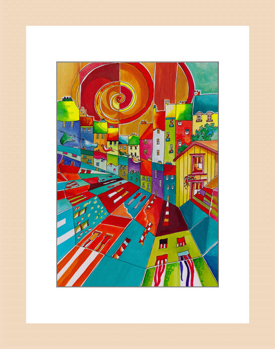 A Fine Day for Drying light wood frame buy