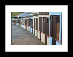 Beach huts Bude