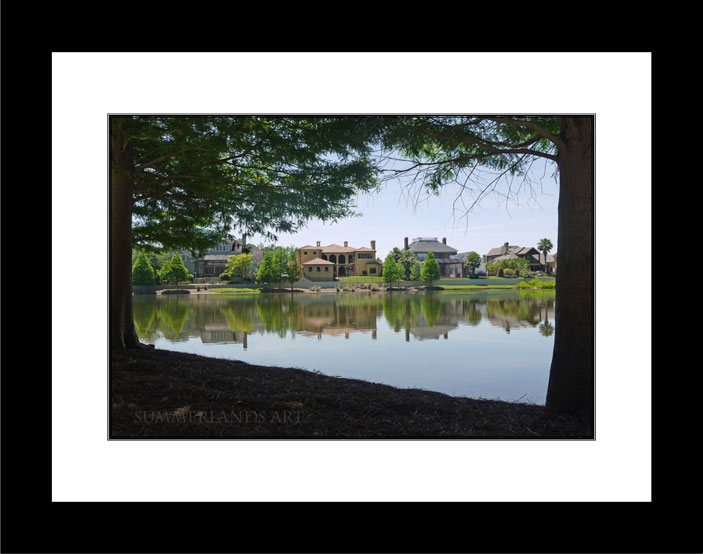 Celebration Silhouetted black frame