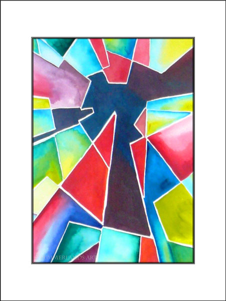 Crystal splinter unframed