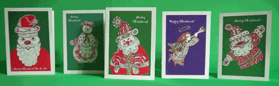 Christmas cards 5 x 7 festive fun