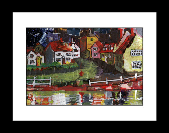 Finchingfield black frame
