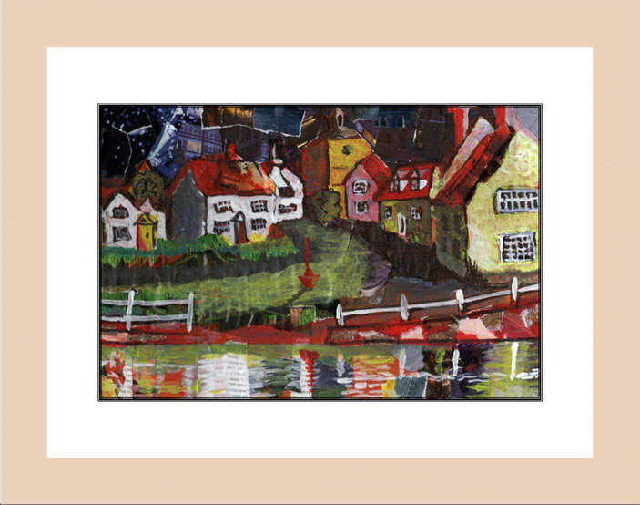 Finchingfield white frame