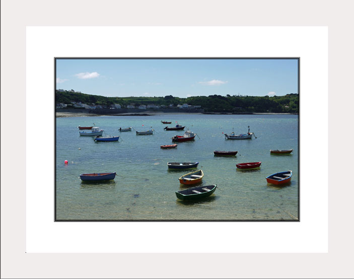Guernsey Boats white frame