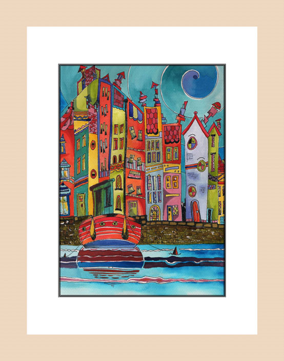 Harbourside wood frame