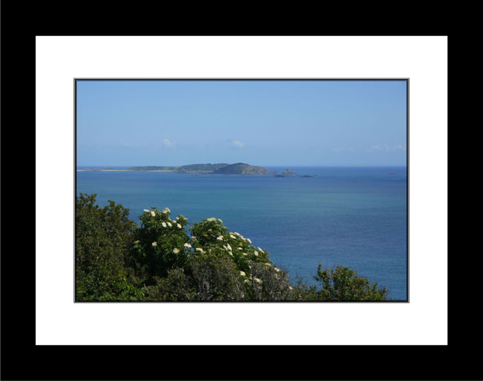 Herm and Jethou black frame