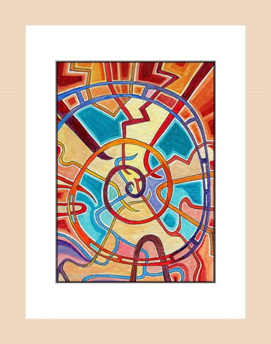 Intersection wood frame