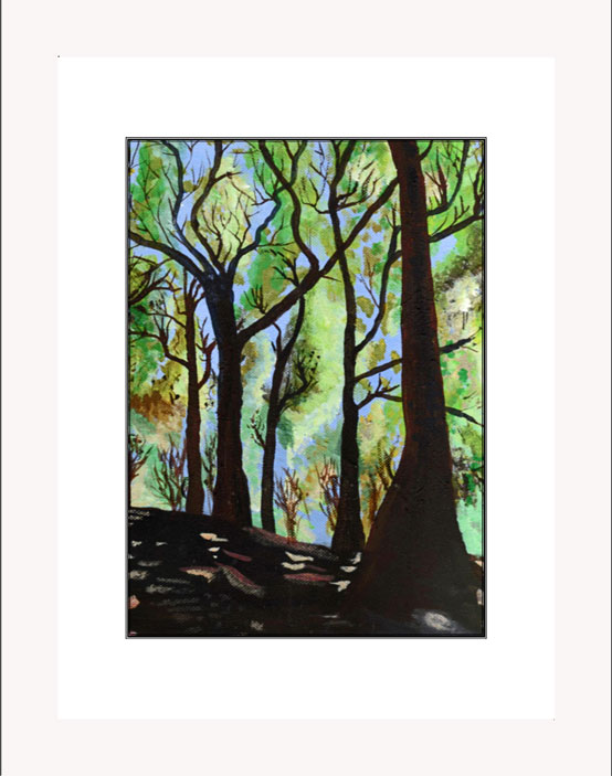Judy Woods - white frame