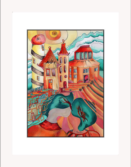 Lovers Dream white frame