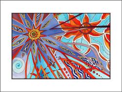 Starburst unframed