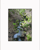 Stream near Greetland white frame