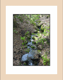 Stream near Greetland - wood frame