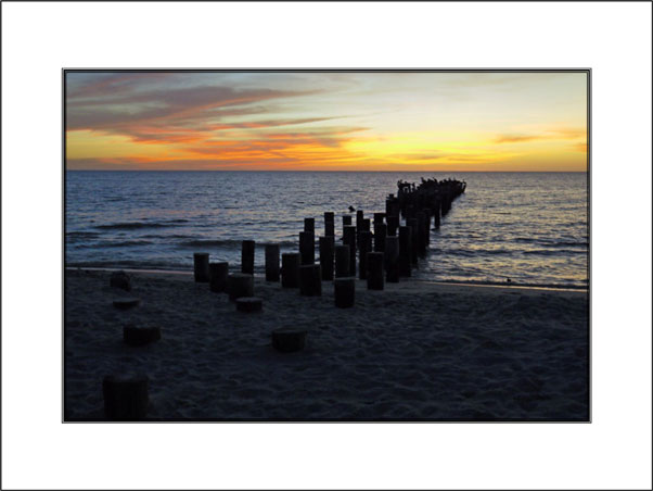 Sunset in Naples 2 unframed