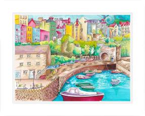 Tenby Harbour mount