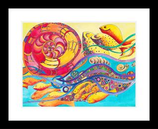 The Rolling Sea black frame original
