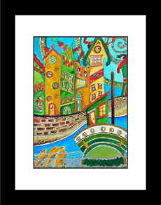 Whats on Board - black frame